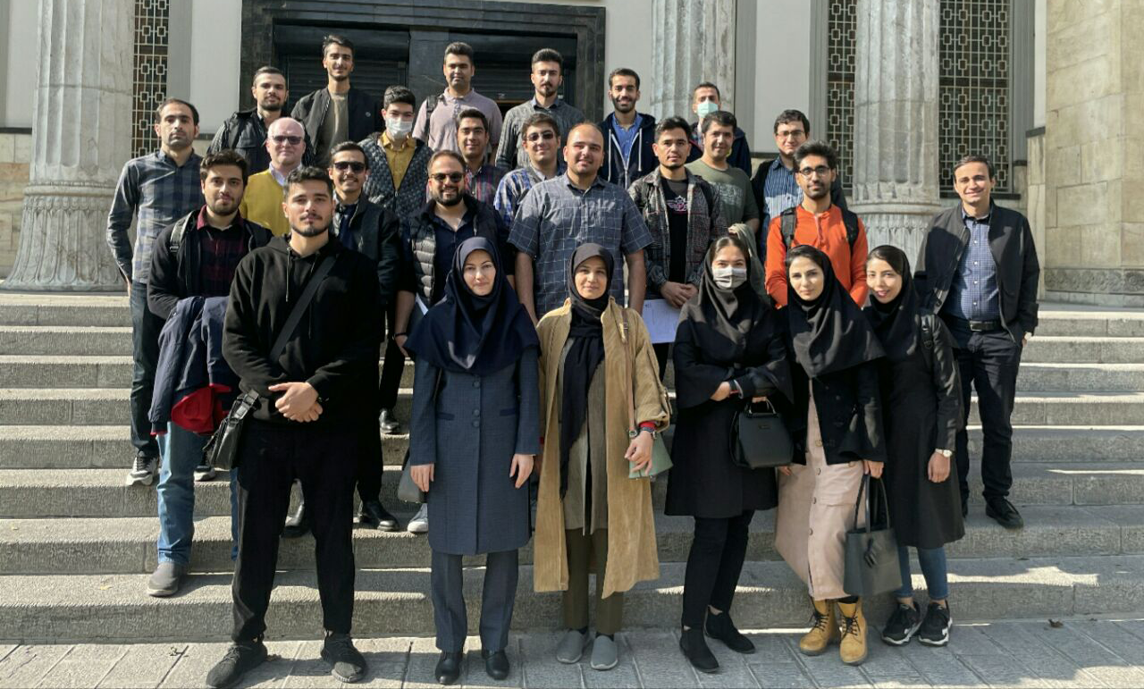 بازدید اعضای انجمن علمی دانشجویی مهندسی مالی دانشگاه تربیت مدرس از موزه بانک ملی 
