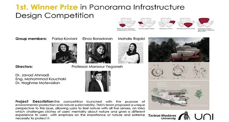  درخشش تیم دانشجویی معماری دانشگاه در مسابقه بین المللی طراحی 