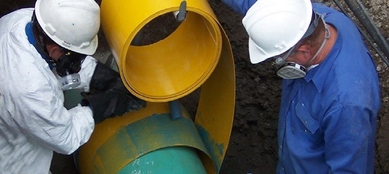 تولید و نصب غلاف کامپوزیتی پیش ساخته جهت تعمیرات خطوط لوله نفت و گاز