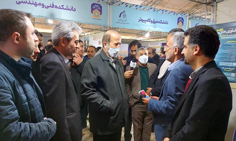 افتتاح نمایشگاه دستاوردهای پژوهشی و فناوری دانشگاه 