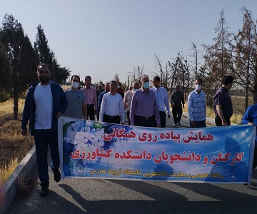 برگزاری همایش پیاده روی همگانی